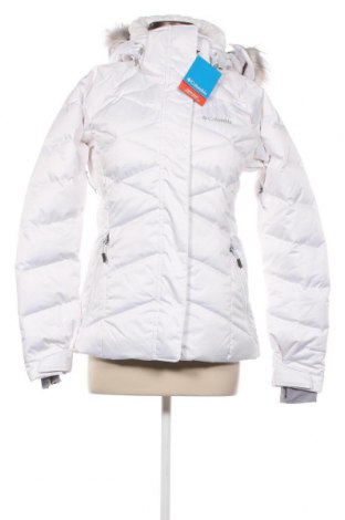 Дамско яке за зимни спортове Columbia, Размер S, Цвят Бял, Цена 329,00 лв.