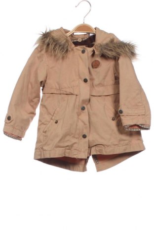 Kinderjacke Zara, Größe 12-18m/ 80-86 cm, Farbe Beige, Preis 20,18 €