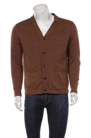 Ανδρική ζακέτα J.Crew, Μέγεθος M, Χρώμα Καφέ, Τιμή 51,00 €