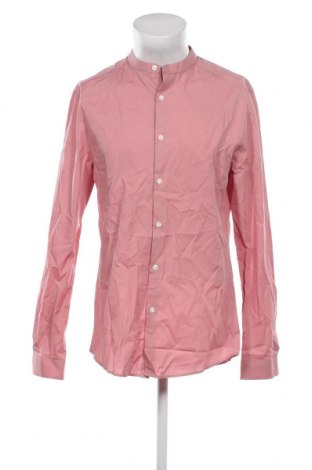 Мъжка риза ASOS, Размер M, Цвят Розов, Цена 26,10 лв.