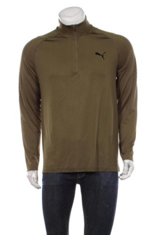 Bluză trening de bărbați PUMA, Mărime XL, Culoare Verde, Preț 281,58 Lei