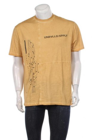 Herren T-Shirt ASOS, Größe M, Farbe Gelb, Preis € 3,75