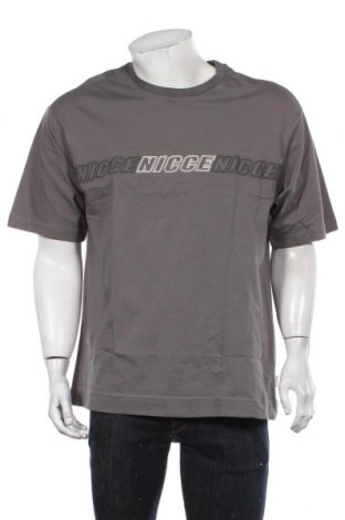 Ανδρικό t-shirt NICCE, Μέγεθος M, Χρώμα Γκρί, Τιμή 5,88 €