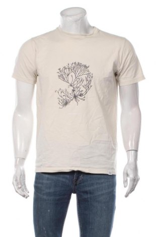 Мъжка тениска Norse Projects, Размер L, Цвят Бежов, Цена 29,00 лв.