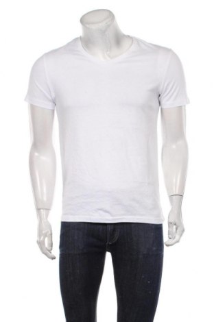 Herren T-Shirt Pier One, Größe S, Farbe Weiß, Preis € 6,46