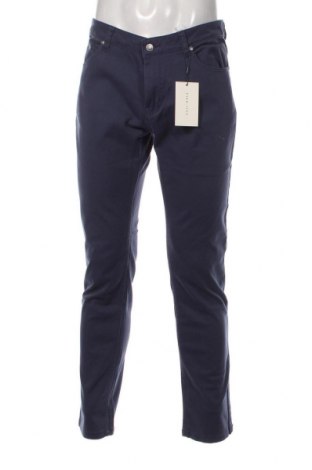 Мъжки панталон Pier One, Размер L, Цвят Син, 98% памук, 2% еластан, Цена 116,00 лв.