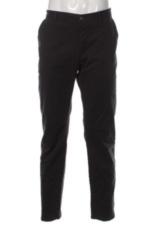 Мъжки панталон Pier One, Размер L, Цвят Черен, 98% памук, 2% еластан, Цена 116,00 лв.