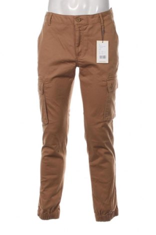 Мъжки панталон Pier One, Размер M, Цвят Бежов, 98% памук, 2% еластан, Цена 116,00 лв.