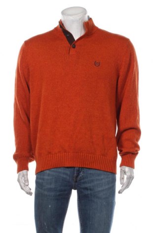Ανδρικό πουλόβερ Chaps, Μέγεθος L, Χρώμα Πορτοκαλί, Τιμή 23,51 €