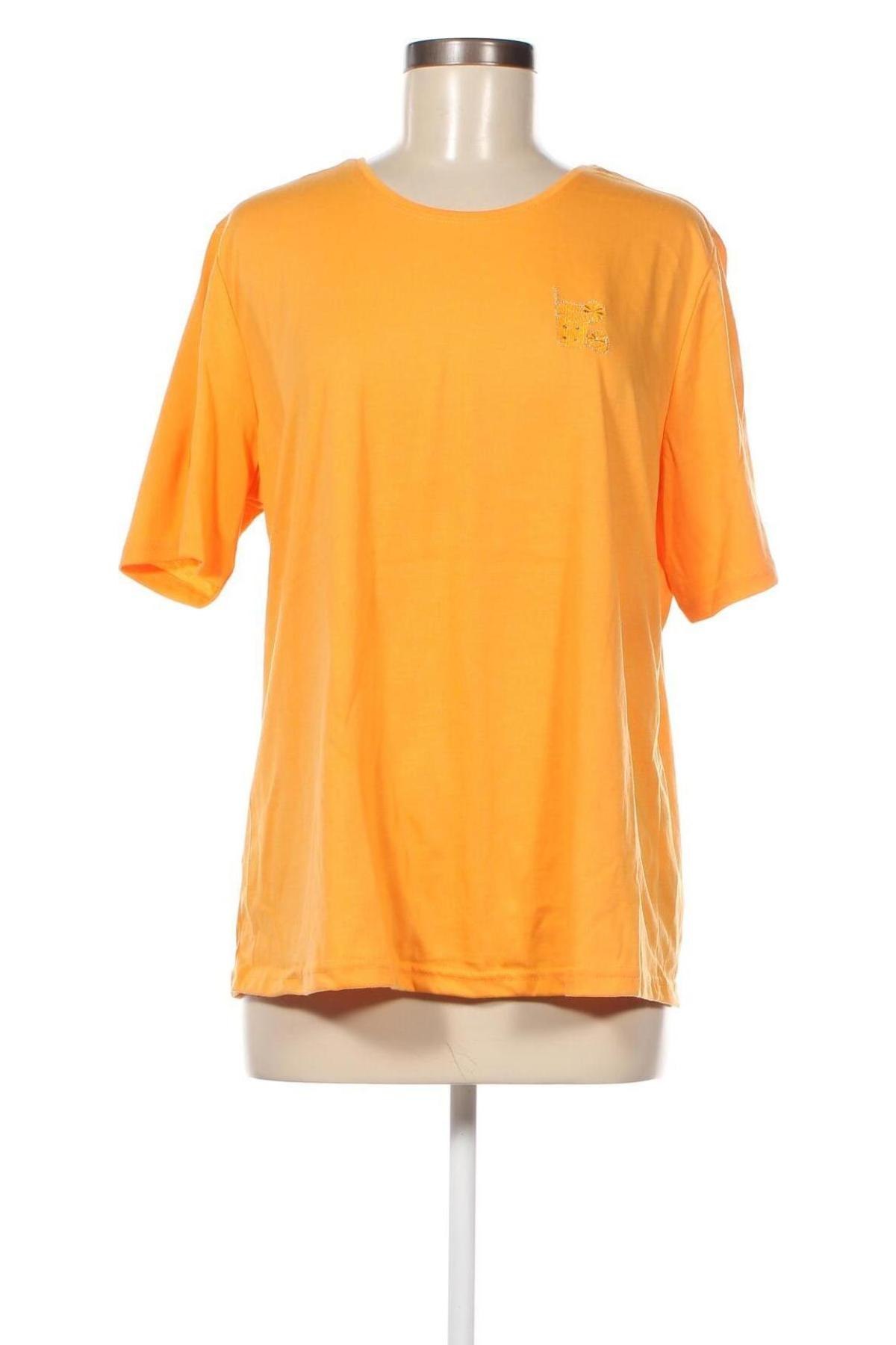 Дамска тениска Helena Vera, Размер XL, Цвят Жълт, Цена 11,40 лв.