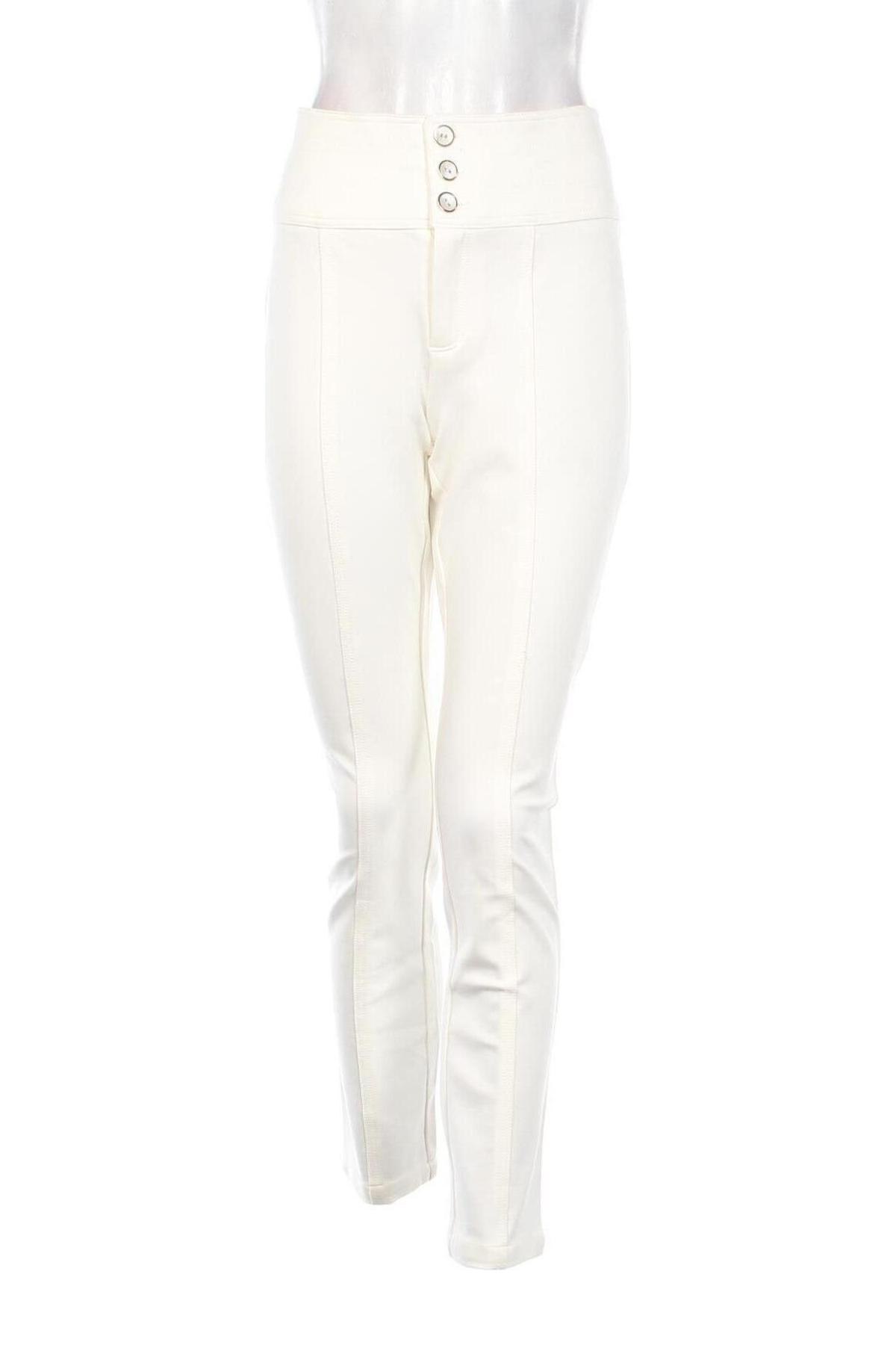 Γυναικείο παντελόνι Judith Williams, Μέγεθος M, Χρώμα Εκρού, Τιμή 28,35 €