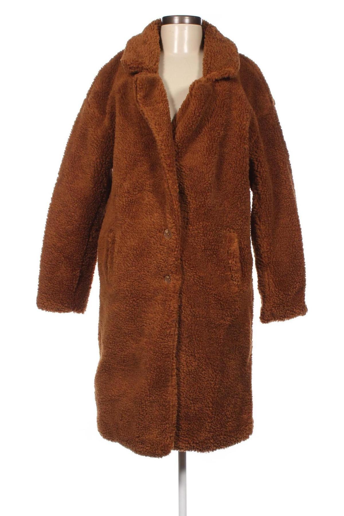 Дамско палто Threadbare, Размер S, Цвят Кафяв, Цена 71,40 лв.