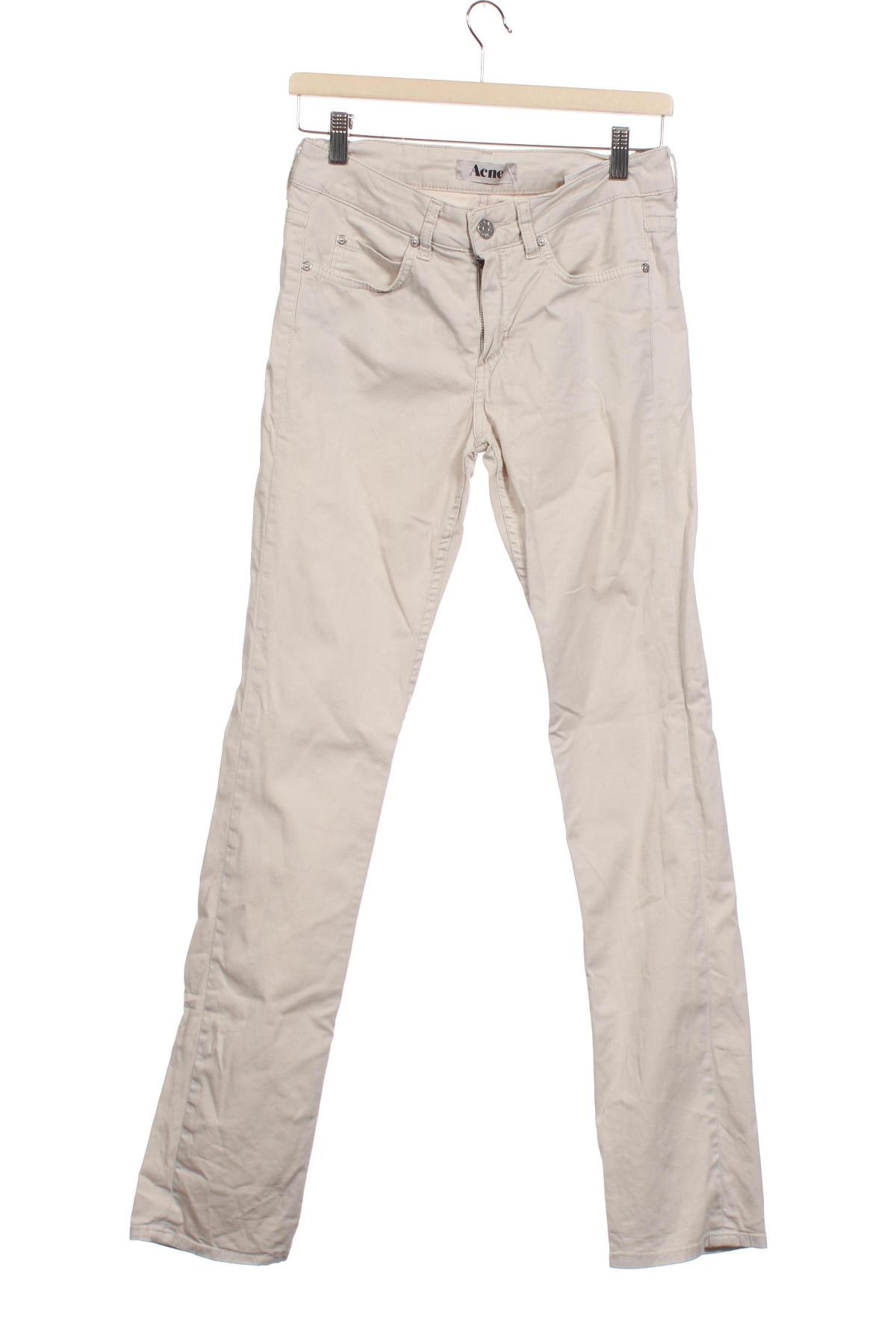 Мъжки панталон Acne, Размер S, Цвят Екрю, Цена 8,80 лв.