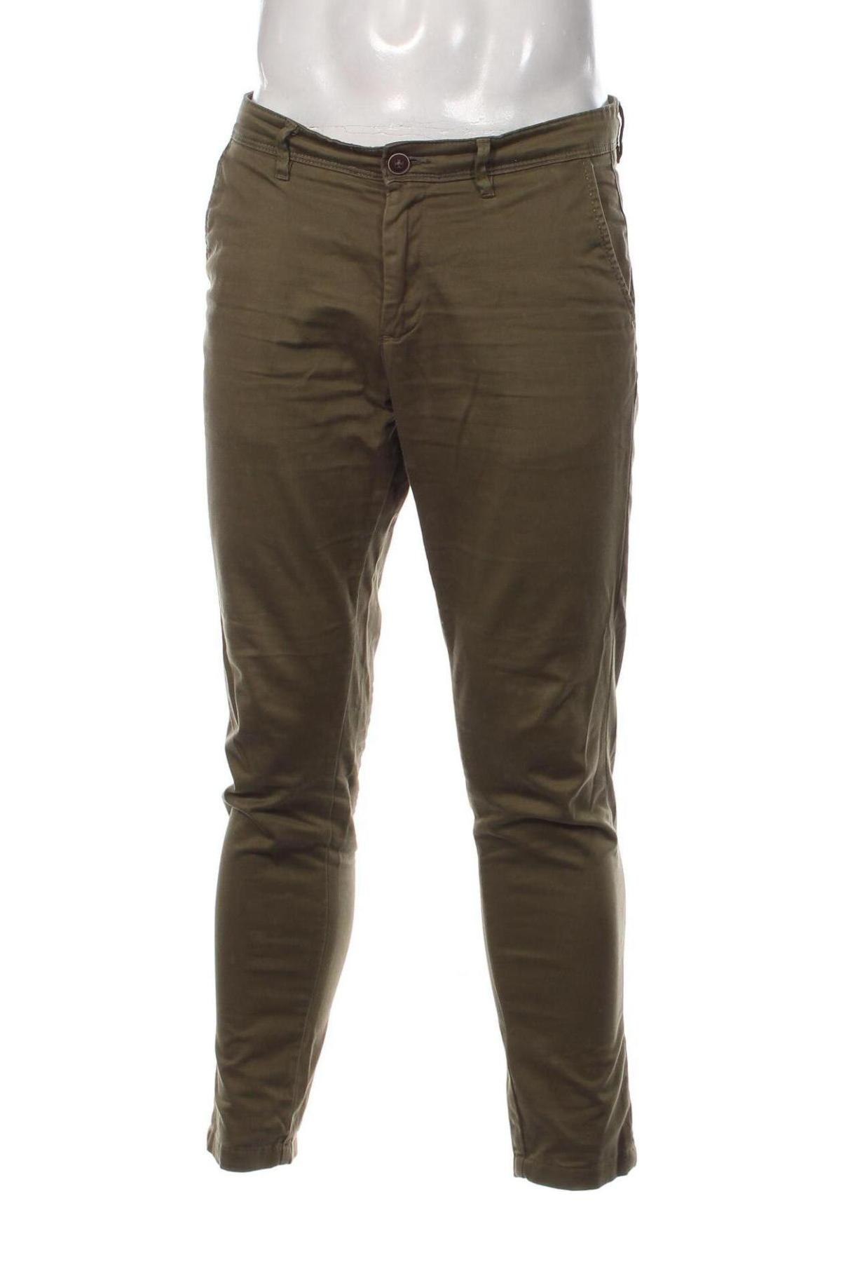 Мъжки панталон Jack & Jones, Размер M, Цвят Зелен, Цена 116,00 лв.