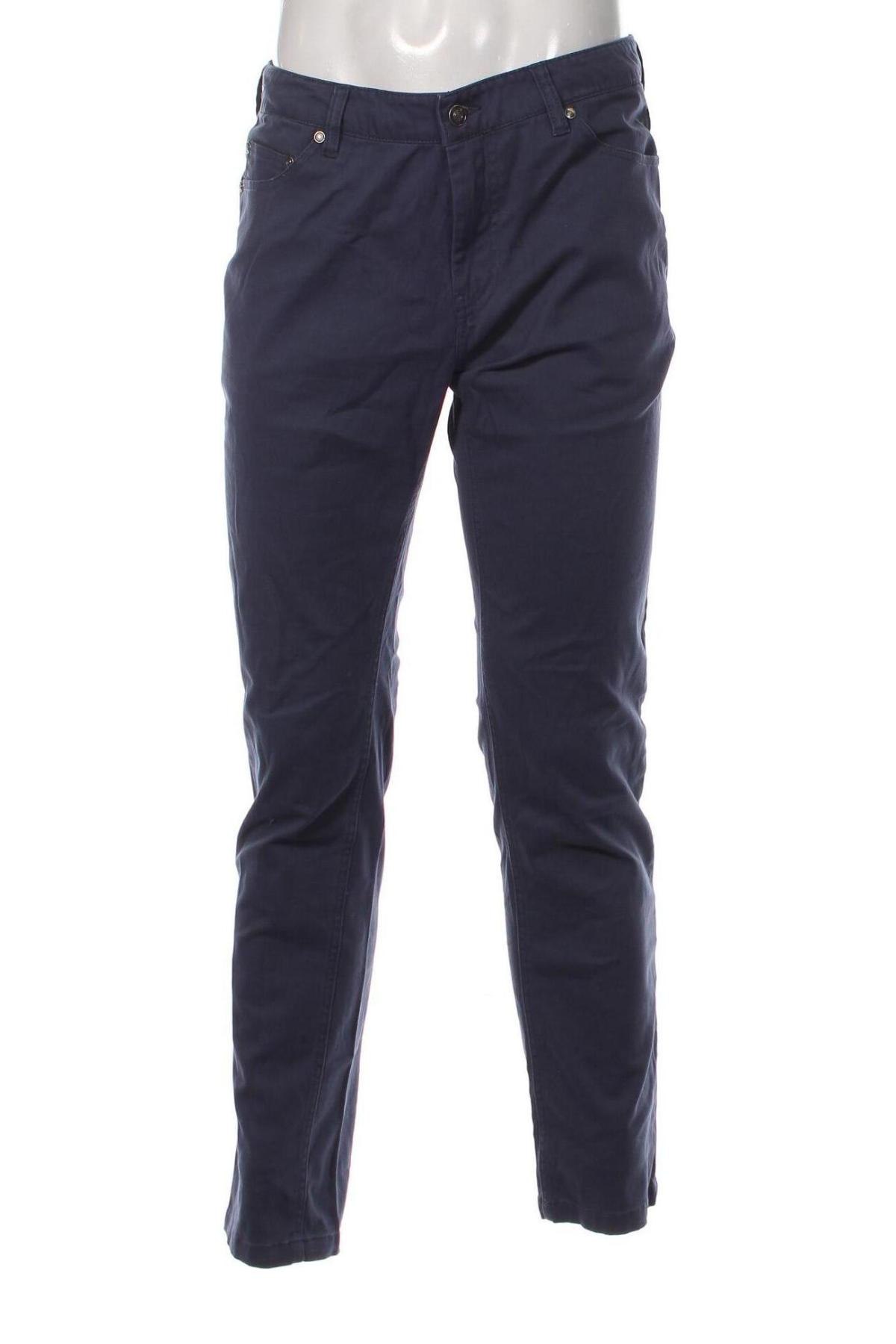Мъжки панталон Pier One, Размер M, Цвят Син, Цена 116,00 лв.