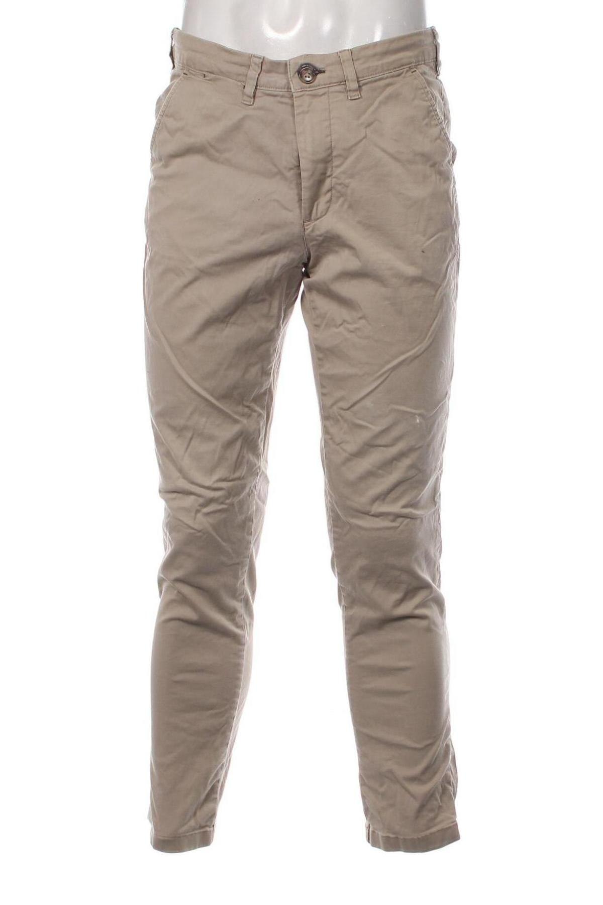 Мъжки панталон Selected Homme, Размер M, Цвят Бежов, Цена 146,00 лв.