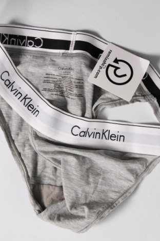 Bikini Calvin Klein, Größe S, Farbe Grau, Preis 21,13 €