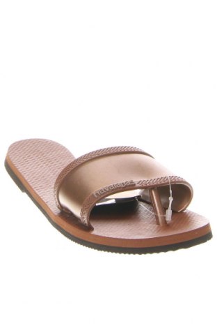 Hausschuhe Havaianas, Größe 37, Farbe Braun, Preis 22,16 €