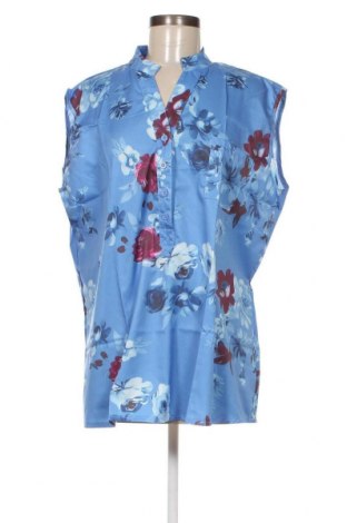 Damen Shirt, Größe 5XL, Farbe Blau, Preis 8,99 €