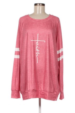 Дамска блуза, Размер 3XL, Цвят Розов, Цена 19,55 лв.