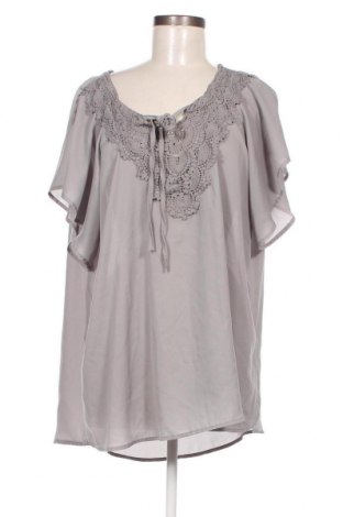 Γυναικεία μπλούζα, Μέγεθος 4XL, Χρώμα Γκρί, Τιμή 11,75 €