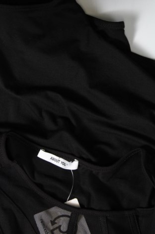 Дамска блуза - боди About You, Размер L, Цвят Черен, Цена 27,00 лв.