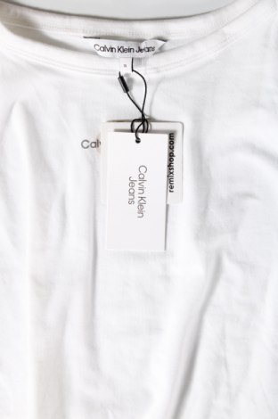 Дамска блуза - боди Calvin Klein Jeans, Размер XL, Цвят Бял, Цена 70,11 лв.