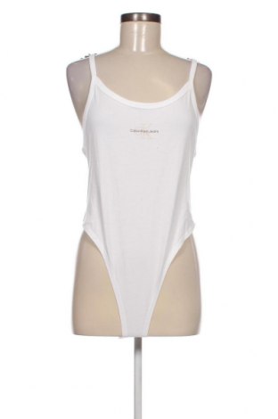 Damenbluse-Body Calvin Klein Jeans, Größe XXL, Farbe Weiß, Preis € 12,68