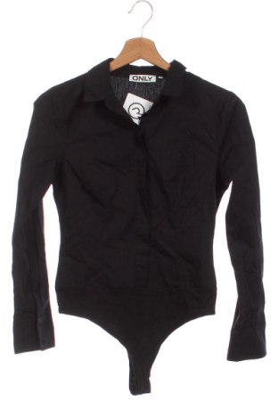 Γυναικεία μπλούζα-Κορμάκι ONLY, Μέγεθος XS, Χρώμα Μαύρο, Τιμή 9,28 €