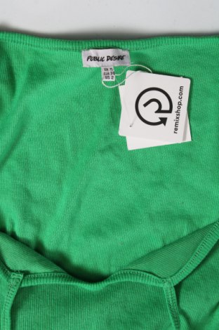 Damska bluzka-body Public Desire, Rozmiar XS, Kolor Zielony, Cena 35,63 zł