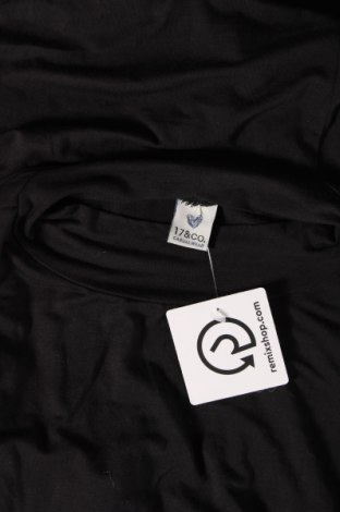 Дамска блуза 17 & Co., Размер XL, Цвят Черен, Цена 19,00 лв.