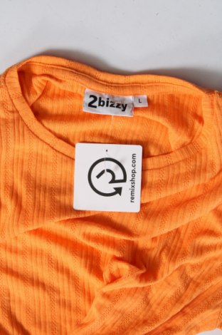 Damen Shirt 2 Bizzy, Größe L, Farbe Orange, Preis € 4,10