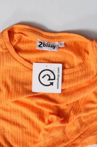 Damen Shirt 2 Bizzy, Größe L, Farbe Orange, Preis 2,99 €