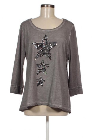 Γυναικεία μπλούζα Alba Moda, Μέγεθος XL, Χρώμα Γκρί, Τιμή 7,13 €