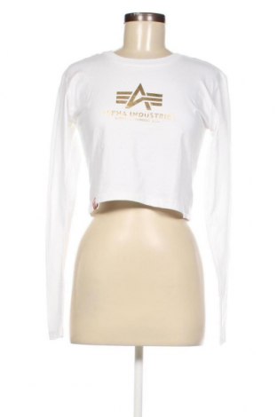 Дамска блуза Alpha Industries, Размер L, Цвят Бял, Цена 42,84 лв.