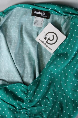 Γυναικεία μπλούζα Ambria, Μέγεθος M, Χρώμα Πράσινο, Τιμή 3,88 €