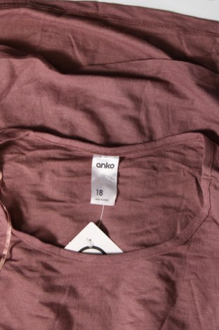 Γυναικεία μπλούζα Anko, Μέγεθος XL, Χρώμα Καφέ, Τιμή 11,75 €