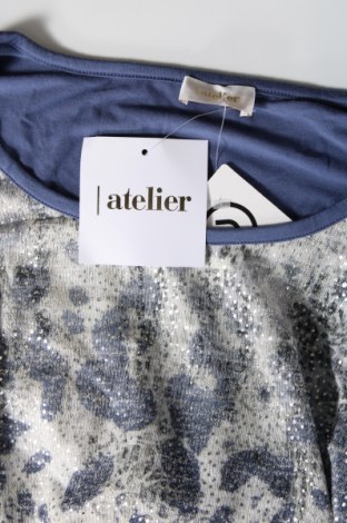 Γυναικεία μπλούζα Atelier, Μέγεθος XL, Χρώμα Μπλέ, Τιμή 19,18 €