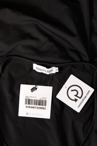 Γυναικεία μπλούζα Atmos & Here, Μέγεθος XL, Χρώμα Μαύρο, Τιμή 20,04 €