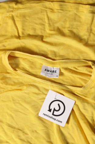 Дамска блуза Aware by Vero Moda, Размер XS, Цвят Жълт, Цена 15,00 лв.