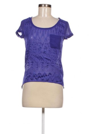 Γυναικεία μπλούζα Bershka, Μέγεθος S, Χρώμα Μπλέ, Τιμή 4,70 €