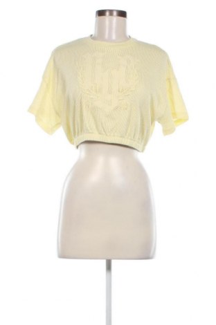 Дамска блуза Bershka, Размер M, Цвят Жълт, Цена 6,27 лв.