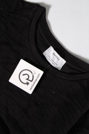 Damen Shirt Bershka, Größe S, Farbe Schwarz, Preis 2,12 €