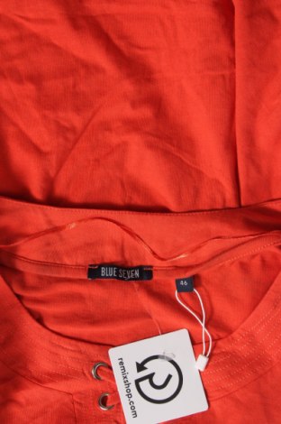 Γυναικεία μπλούζα Blue Seven, Μέγεθος XL, Χρώμα Πορτοκαλί, Τιμή 6,24 €