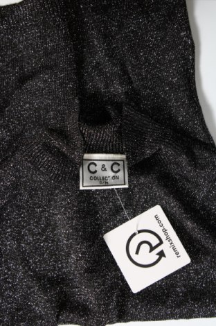 Γυναικεία μπλούζα C&C, Μέγεθος S, Χρώμα Μαύρο, Τιμή 2,47 €