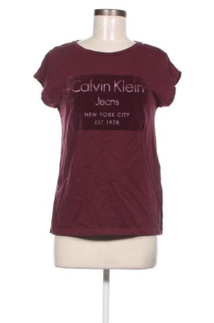 Γυναικεία μπλούζα Calvin Klein Jeans, Μέγεθος S, Χρώμα Κόκκινο, Τιμή 16,33 €