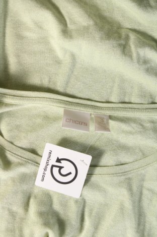 Дамска блуза Chico's, Размер S, Цвят Зелен, Цена 13,60 лв.