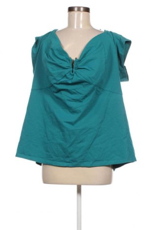 Γυναικεία μπλούζα City Chic, Μέγεθος XXL, Χρώμα Μπλέ, Τιμή 10,36 €