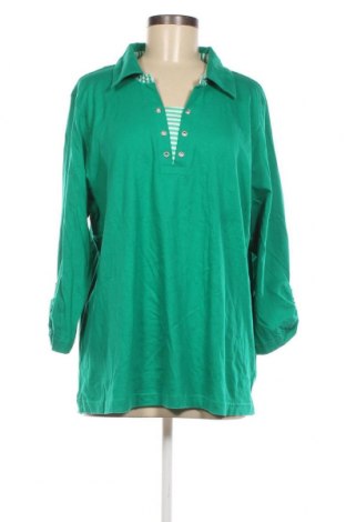 Дамска блуза Collection L, Размер XXL, Цвят Зелен, Цена 19,00 лв.