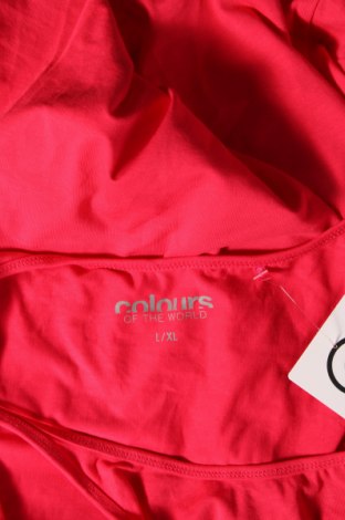 Дамска блуза Colours Of The World, Размер L, Цвят Розов, Цена 19,00 лв.